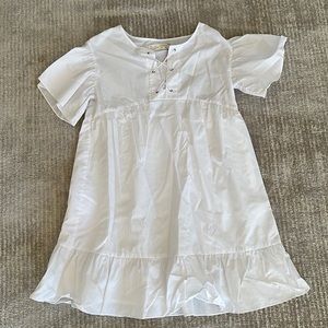 Zara NWT white voluminous dress